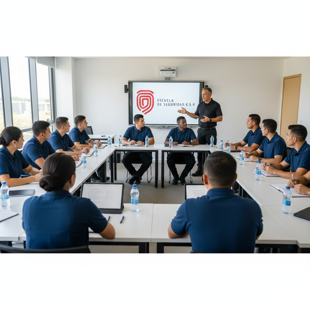 Guardias de seguridad capacitados en carabineros OS10 y prevención del delito