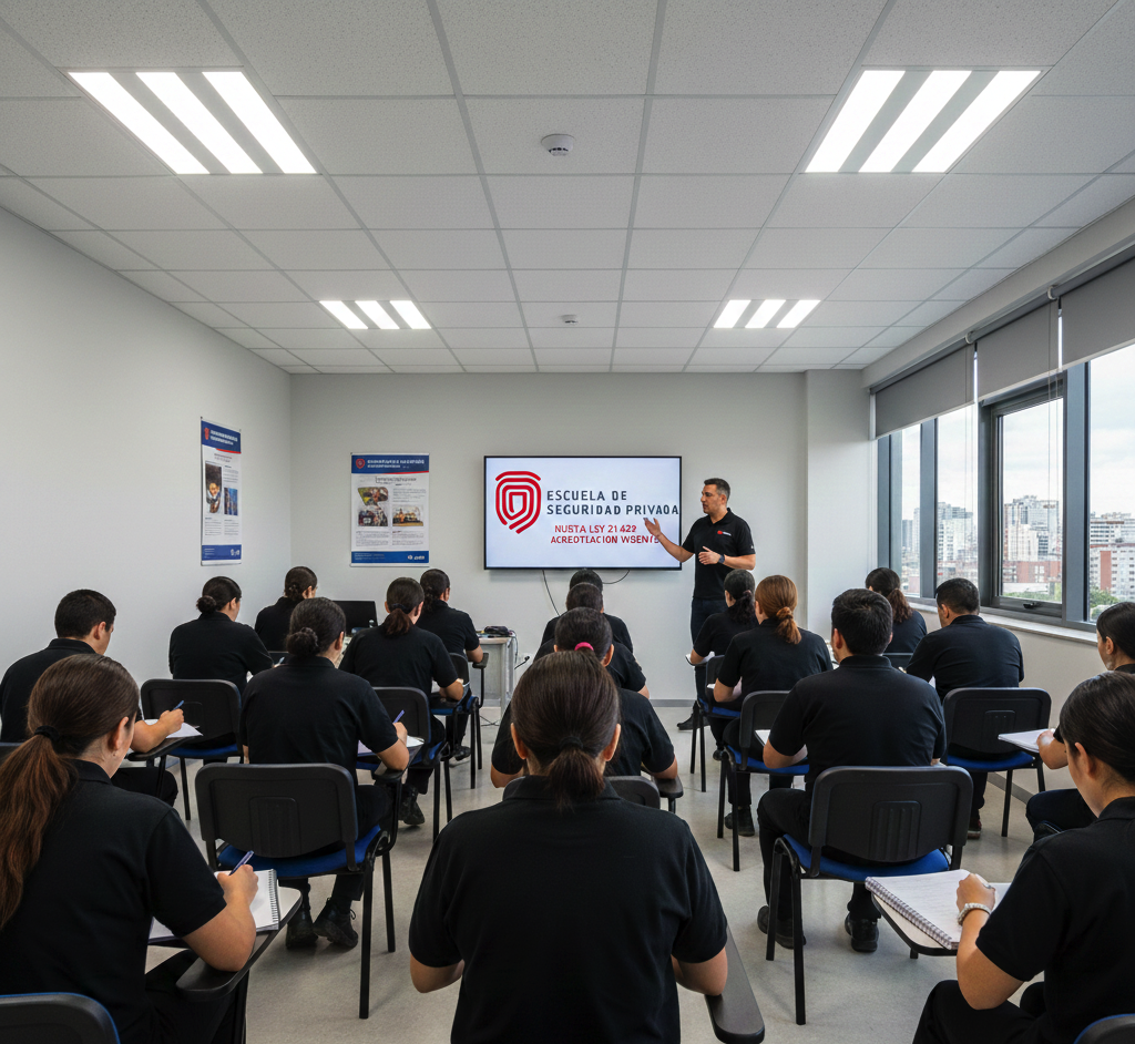 Curso formacion de guardias de seguridad de acuerdo a la nueva ley 21.659